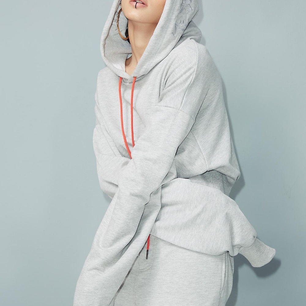 Dolls Kill  Poster Grl Cropped Hoodie